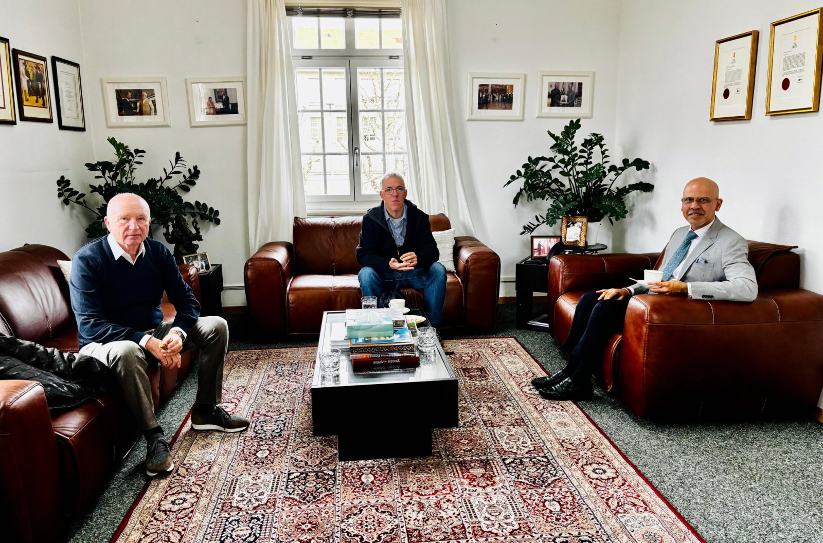 Ambassador met CEOs of Gradesens and Panoptic SA, 12.03.2026