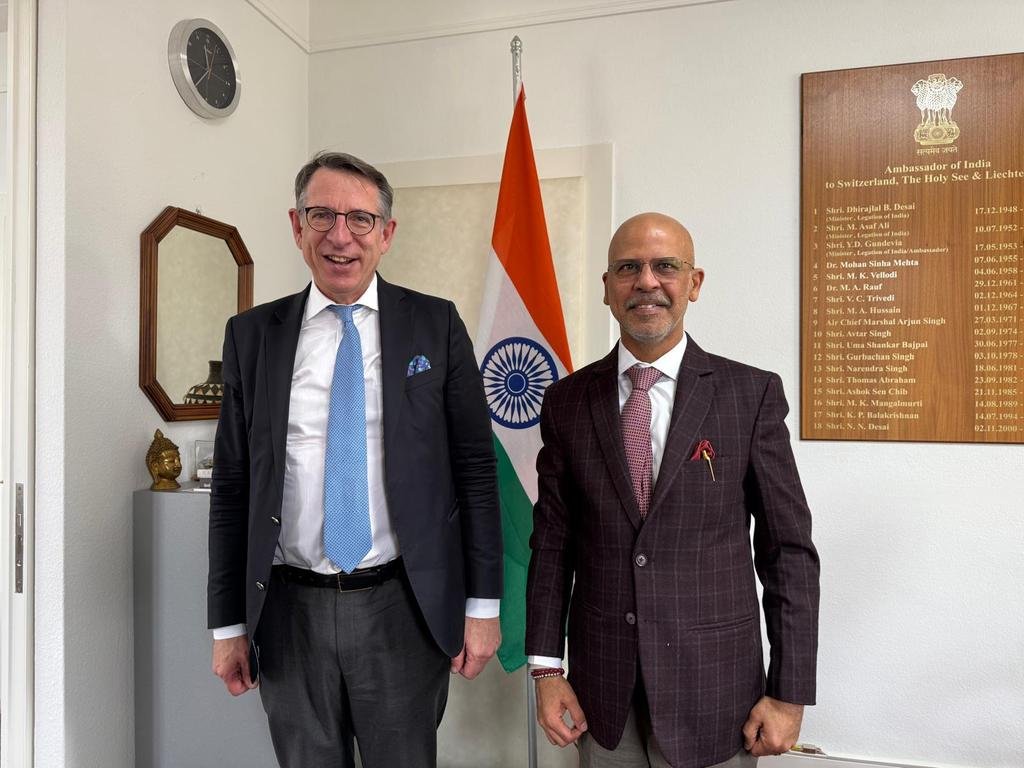 Ambassador met Frank-Jürgen Richter, Founder & Chairman of Horasis, at the Chancery, 10.02.2026