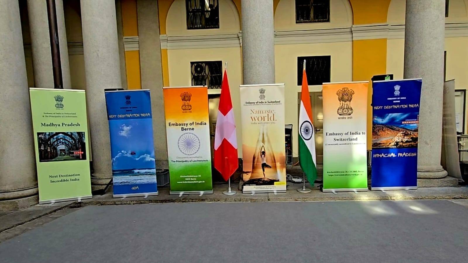 Incredible India promotion at the event 