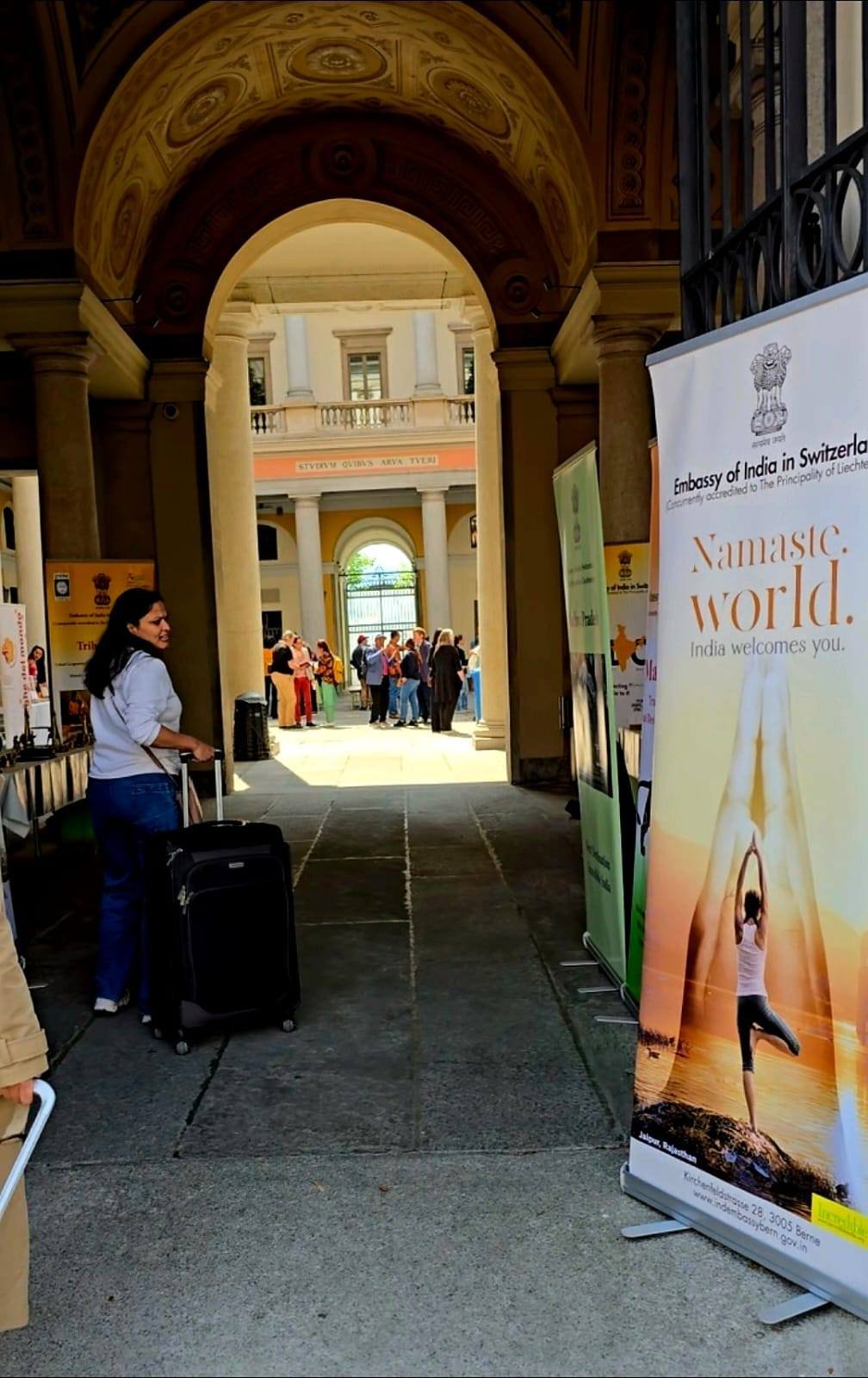 Incredible India promotion at the event 