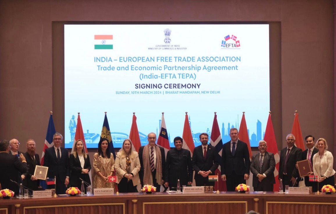 2nd Anniversary of the Signing of the historic India-EFTA TEPA, 10.03.2026