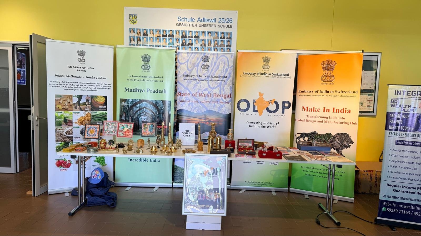 ODOP Lounge and Incredible India promotion on the sidelines of Chaitra Mahotsav 2026, on 12-13 May 2026, Zurich