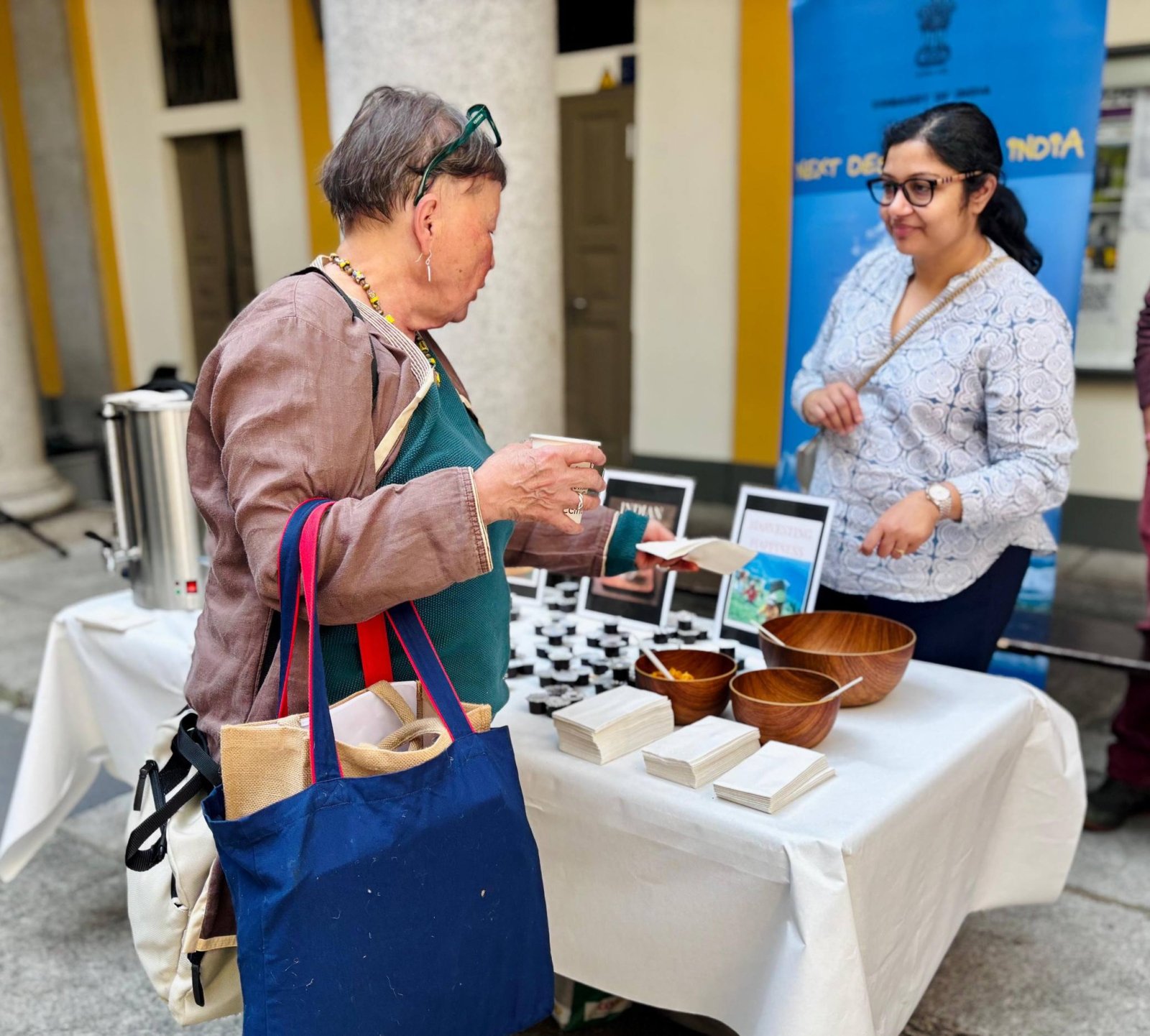 ODOP promotion at the event 