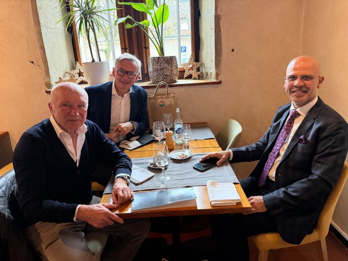 Ambassador had a luncheon meeting with the CEOs of Panoptic SA and Franck Muller, 12.02.2026
