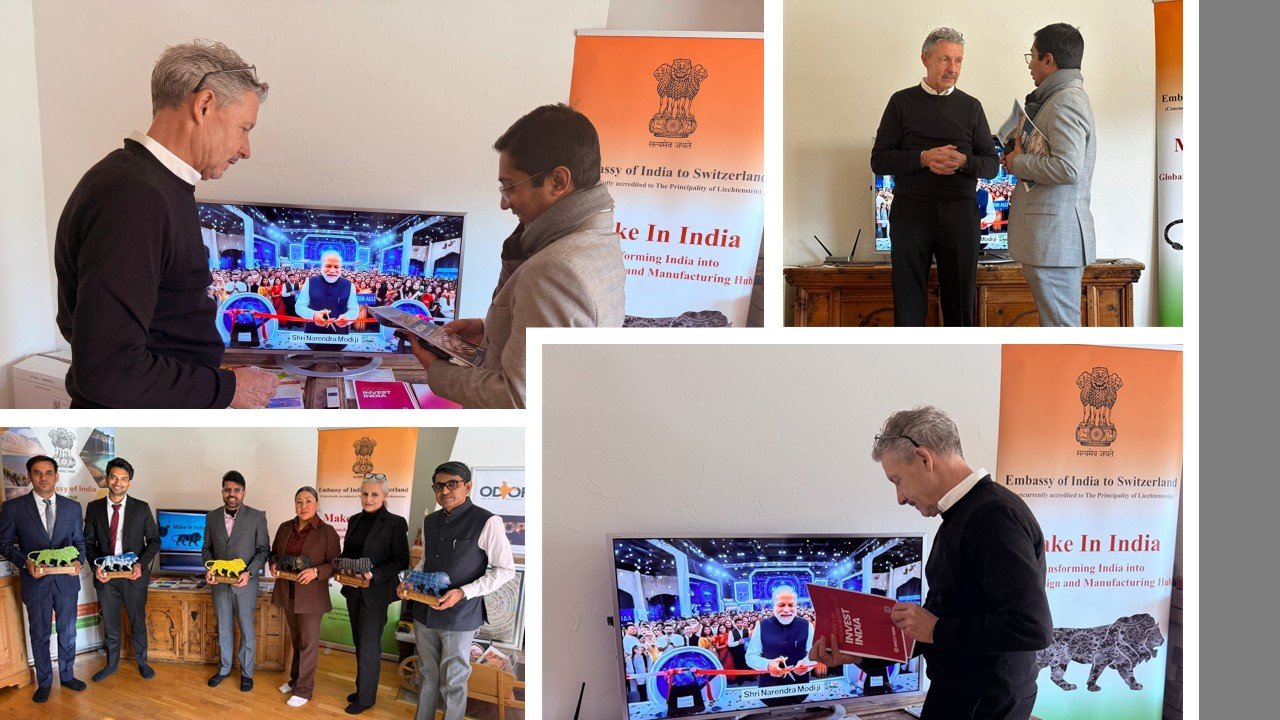 Embassy of India, Berne, Lounges & Exhibitions at World Economic Forum (WEF) Davos 2026 (19-23 January 2026)