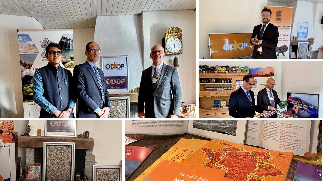 Embassy of India, Berne, Lounges & Exhibitions at World Economic Forum (WEF) Davos 2026 (19-23 January 2026)
