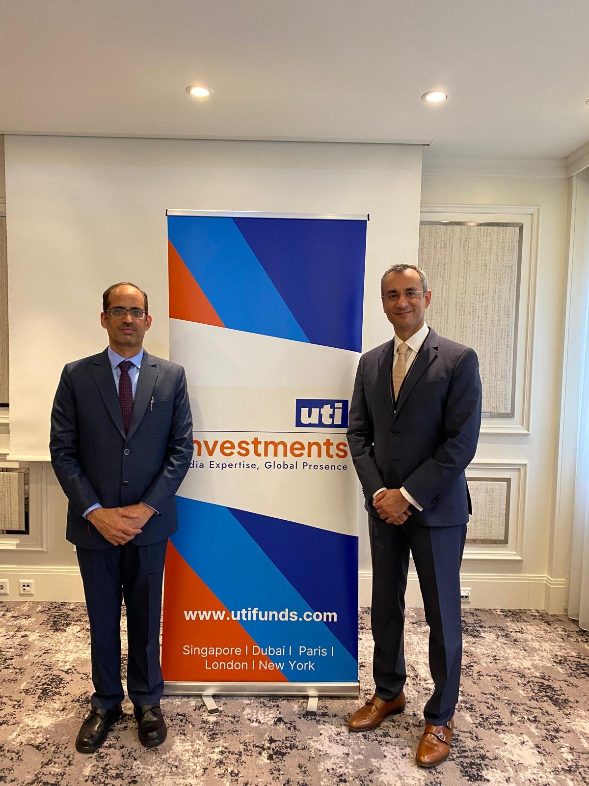 Minister (Com) delivered a keynote address at the UTI Investments Investor Event in Geneva, 26.03.2026