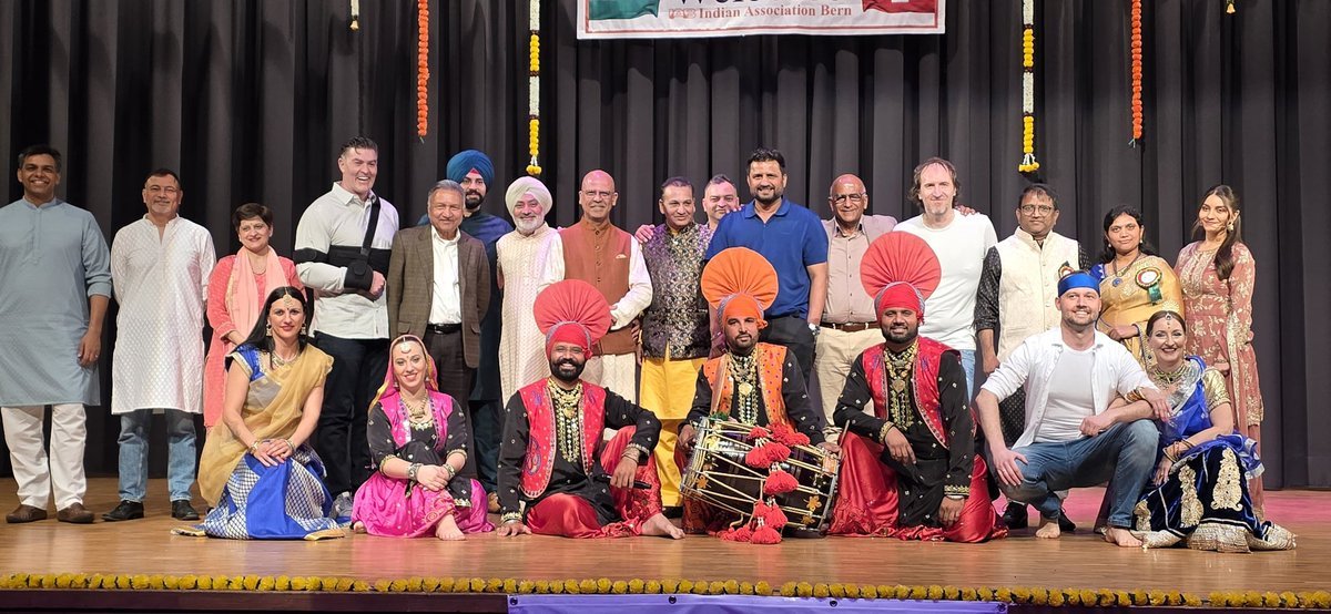 Baisakhi Celebrations by Indian Diaspora Associations in Berne on 11 April 2026