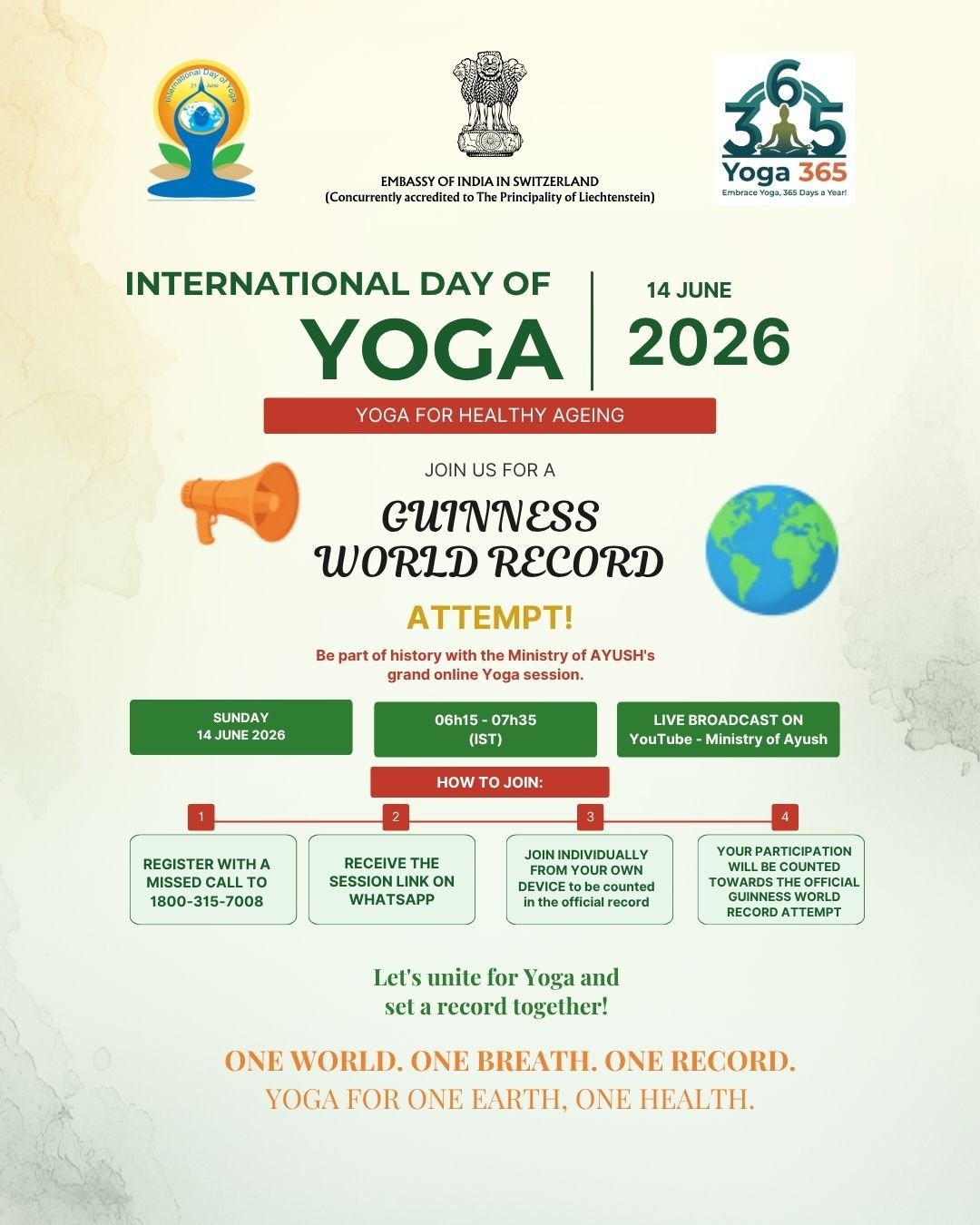 Celebrate International Day of Yoga 2026 with a Historic World Record Attempt
