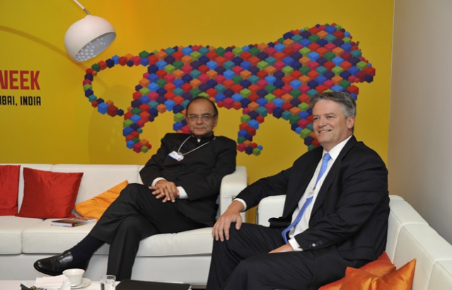 Finance Minister meeting Mr Mathias Cormann, Minister for Finance, Australia