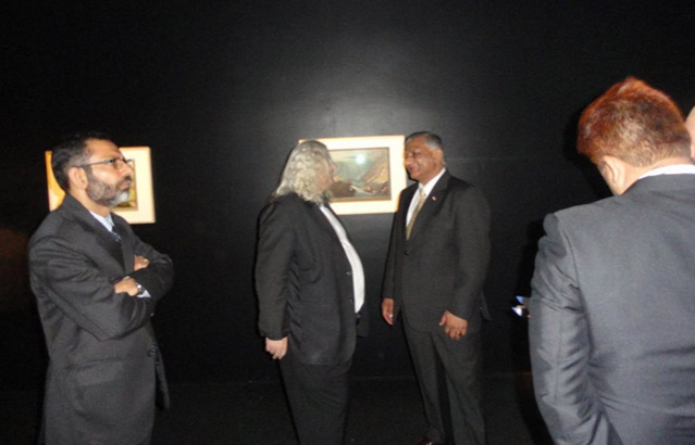 Minister of State for External Affairs, General V. K. Singh, visited the Treasure Chamber of the Principality of Liechtenstein. The Liechtenstein Treasure Chamber displays primarily precious objects which used to be or are still privately owned. Some of the fine works collected by the Princely family for over a hundred years, including weapons famous the world over, are on display in the Treasure Chamber.